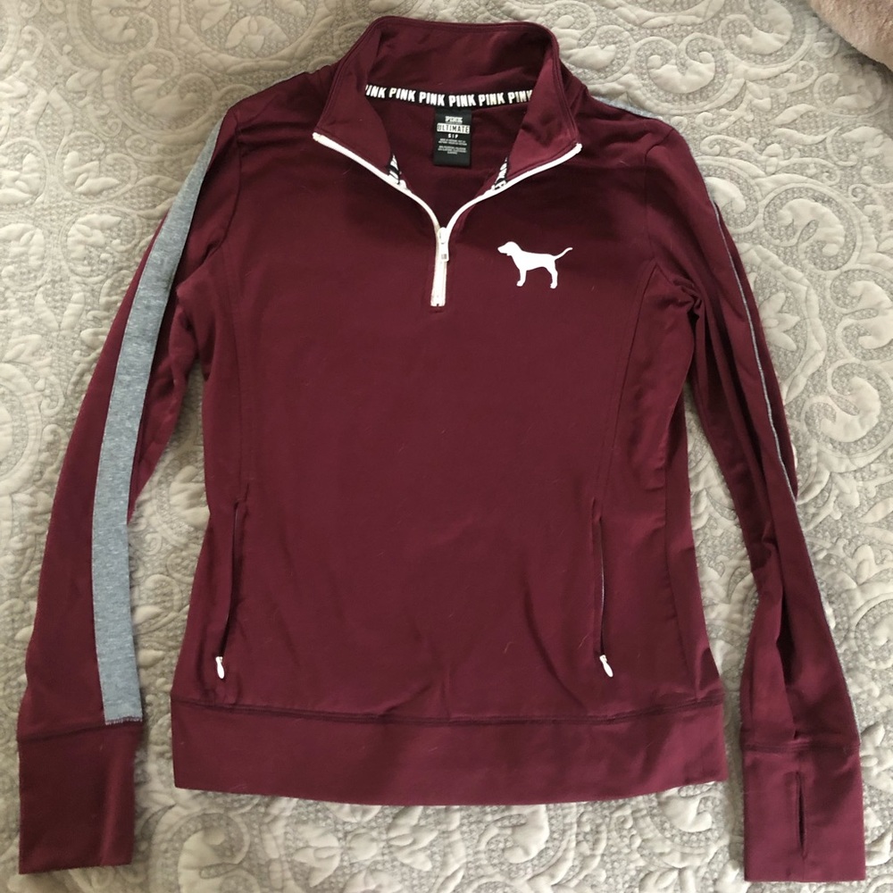 VS PINK zip up sweatshirt